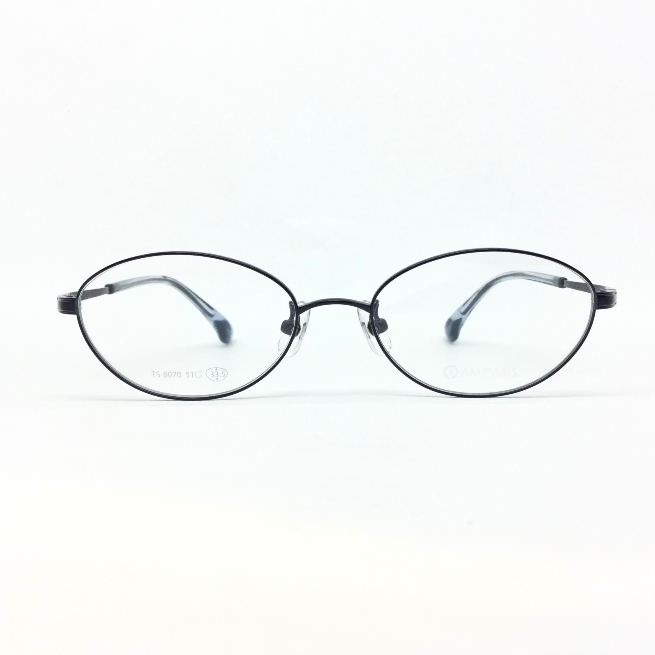 AMIPARIS (ｱﾐﾊﾟﾘ)TS-8070 8ｶﾗｰ (ﾈｲﾋﾞｰ) 51ｻｲｽﾞ - メガネレンズ