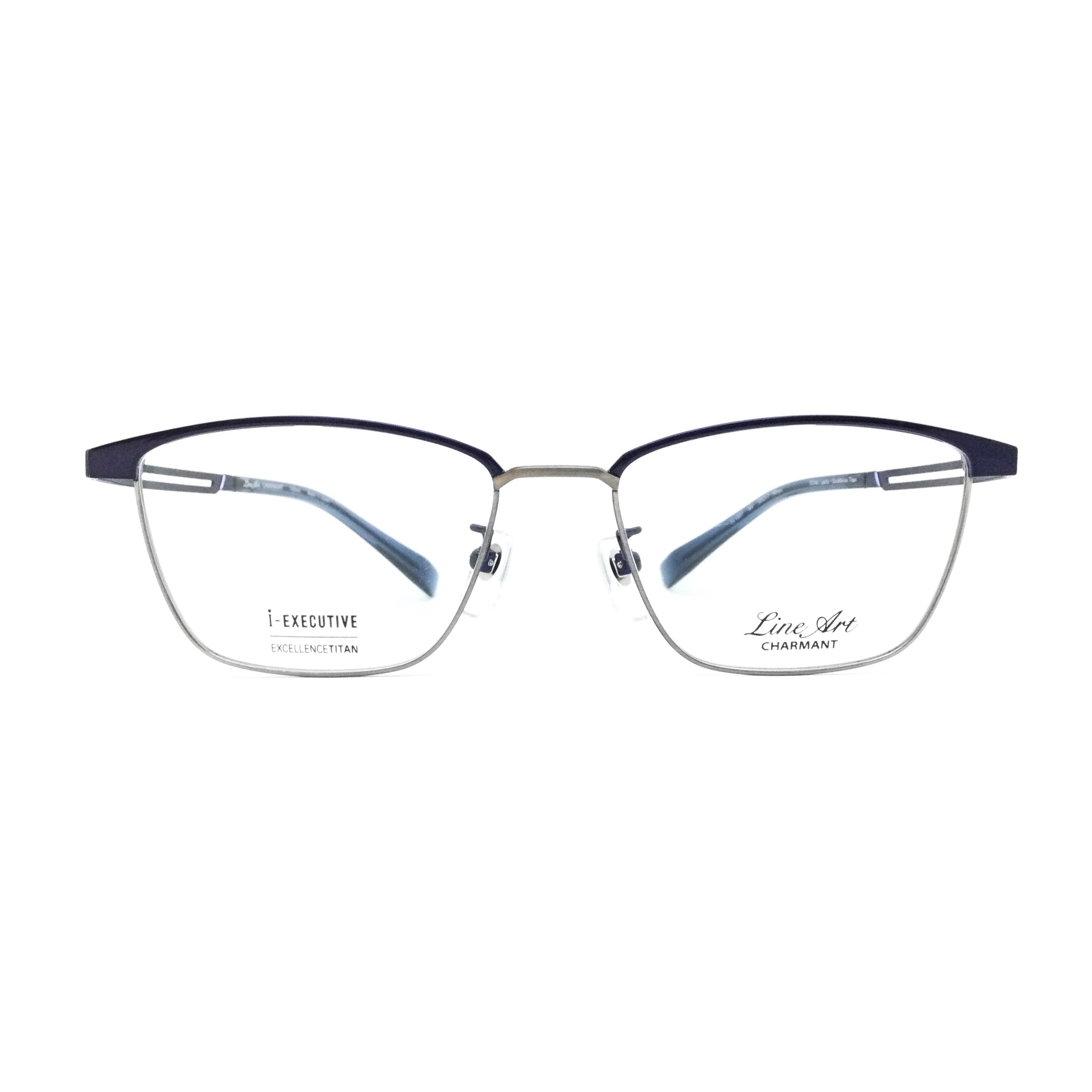 Line Art(ﾗｲﾝｱｰﾄ) XL1837 NV(ﾈｲﾋﾞｰ)ｶﾗｰ 53ｻｲｽﾞ - メガネレンズ交換 他