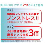 HOYA KUMORI291＋ selux982 1.60AS