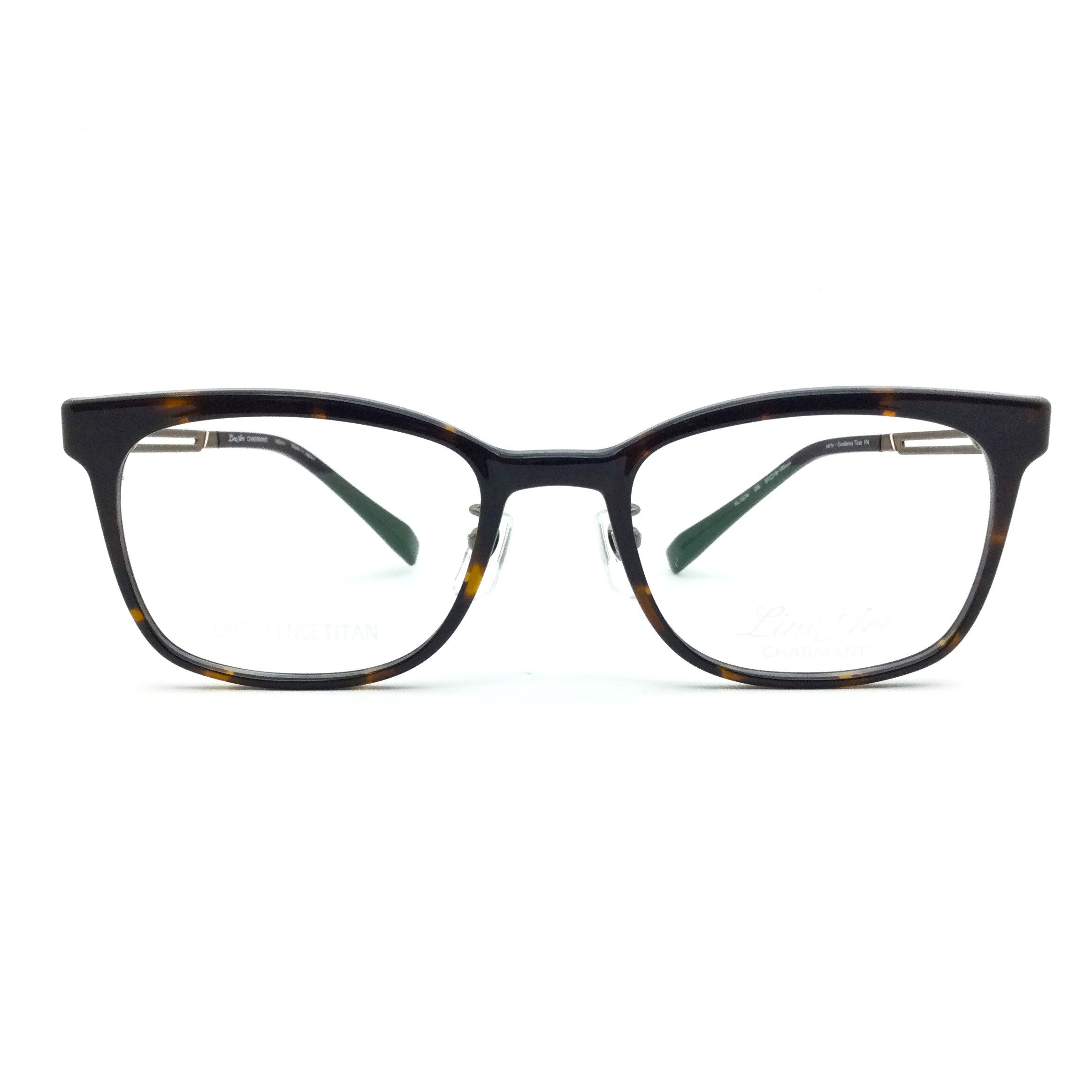 絵 Line Art(ﾗｲﾝｱｰﾄ) XL1874 DB(ﾃﾞﾐﾌﾞﾗｳﾝ)ｶﾗｰ 51ｻｲｽﾞ - メガネレンズ交換