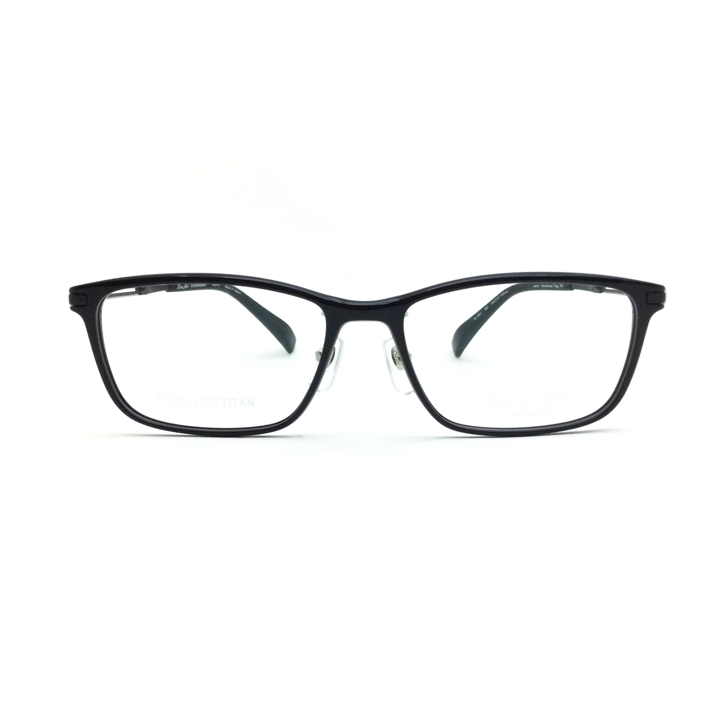 Line Art(ﾗｲﾝｱｰﾄ) XL1851 BK(ﾌﾞﾗｯｸ)ｶﾗｰ 54ｻｲｽﾞ - メガネレンズ交換 他