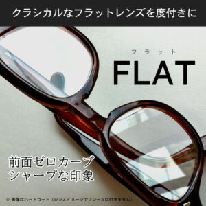 SAビジョン FLAT Lens（度なし）無色